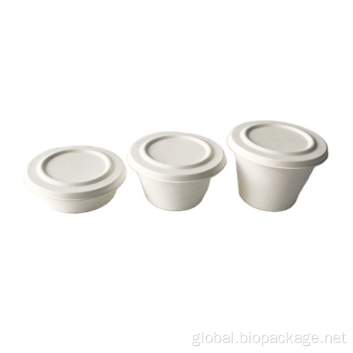 Disposable Bagasse Cup Compostable Biodegradable 16oz-480ml volume Sugarcane tub Manufactory